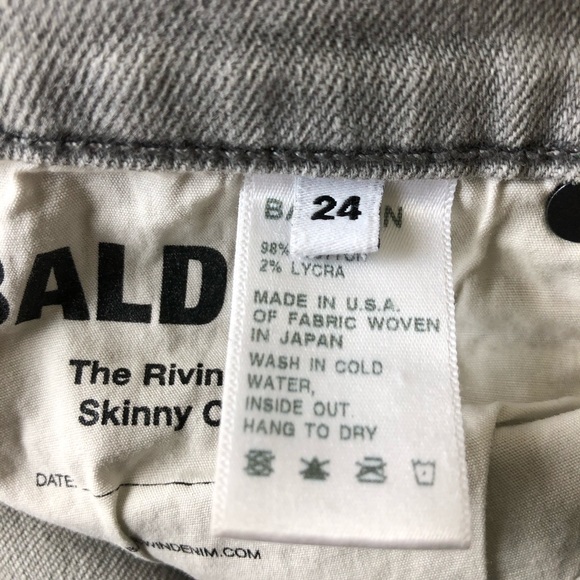 Baldwin the Rivington Skinny Crop Double Ripped - Picture 11 of 14